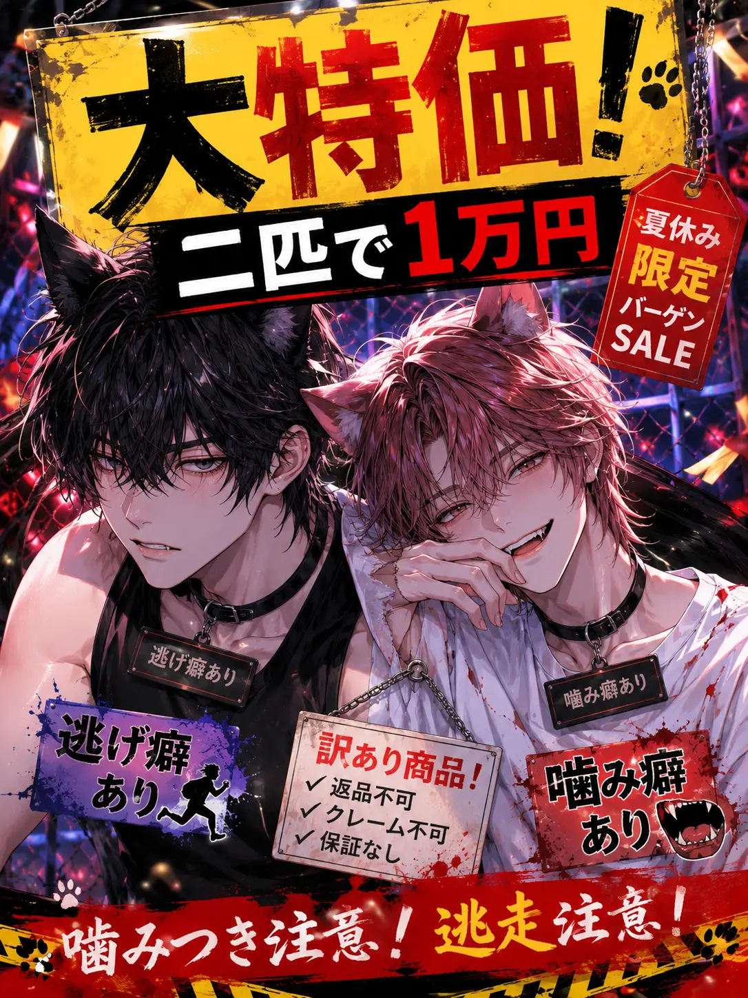 BraveBus3433의 大特価！二匹で1万円