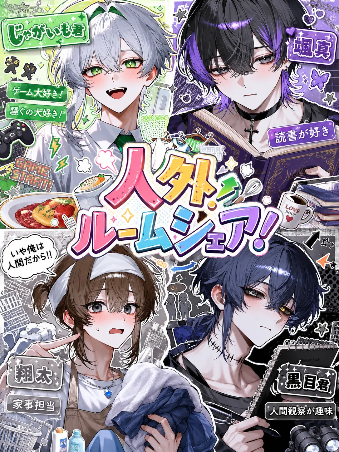 hietaotya0000의 人外ルームシェア！