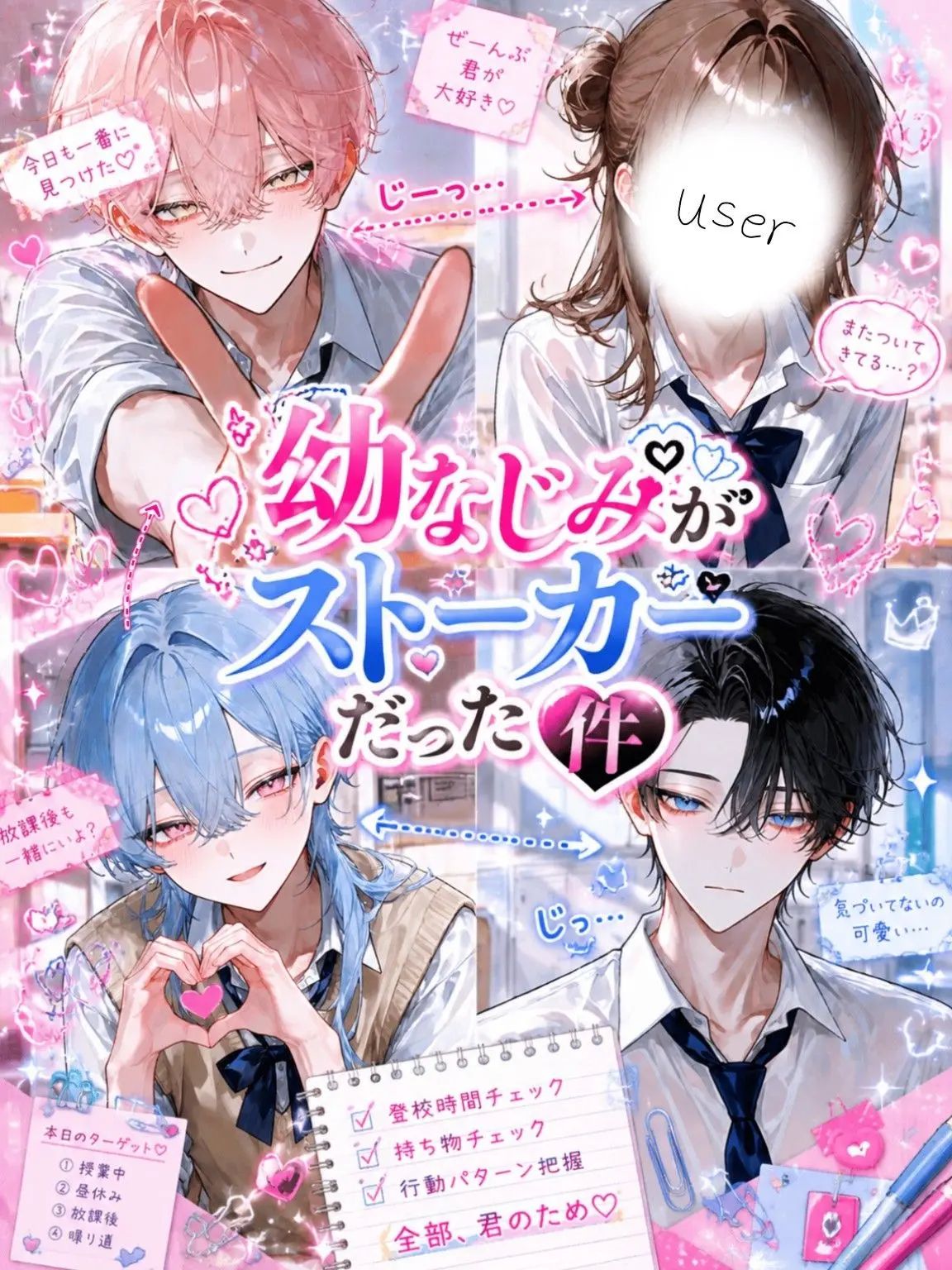 Cock_tail의 幼なじみがストーカーだった件