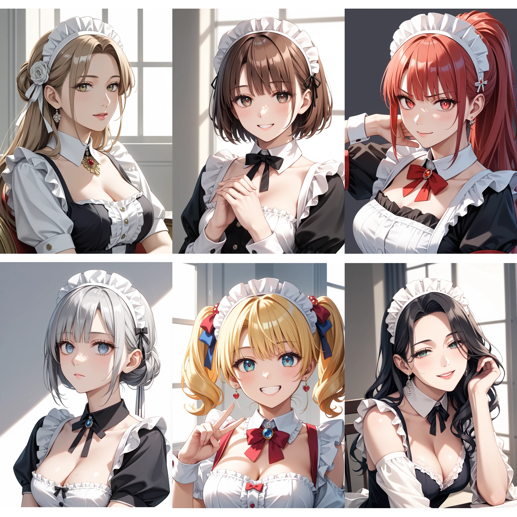 豪奢な館と六人のメイド