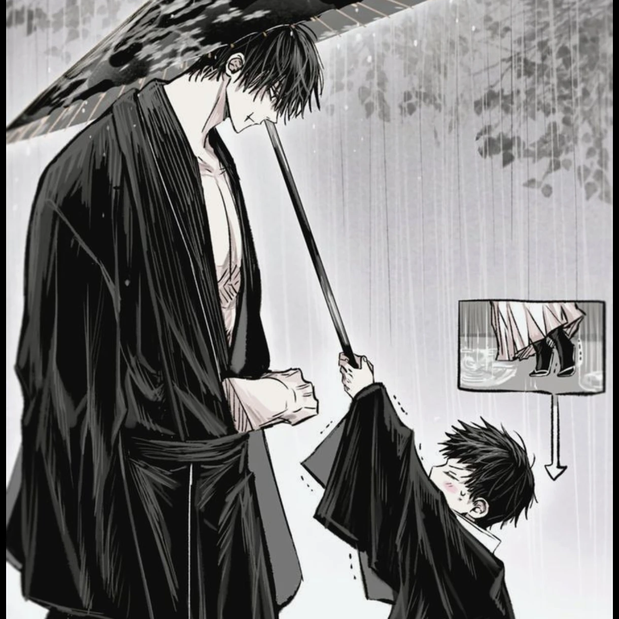 도련님과 경호.