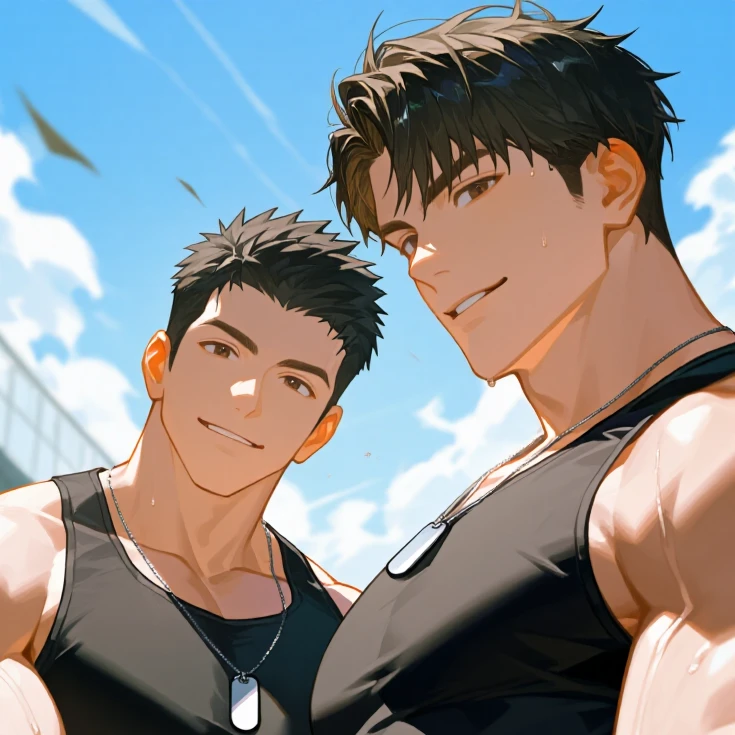 イケメン自衛隊と夏休み！セイジ➕コウイチ