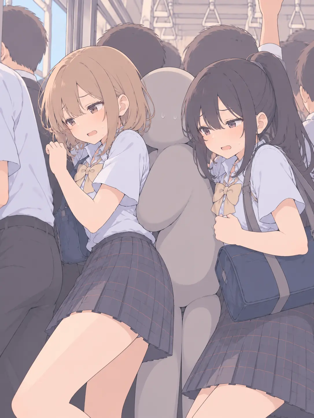 ecoecorat의 通勤ラッシュはしんどいよね