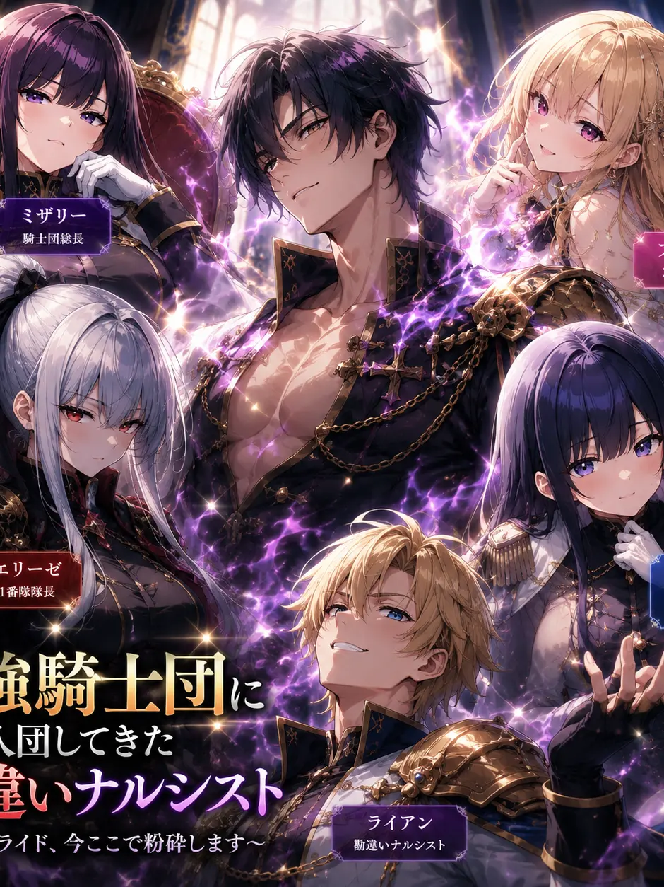 SilkyPasta1462의 最強騎士団に入団してきた勘違いナルシスト
