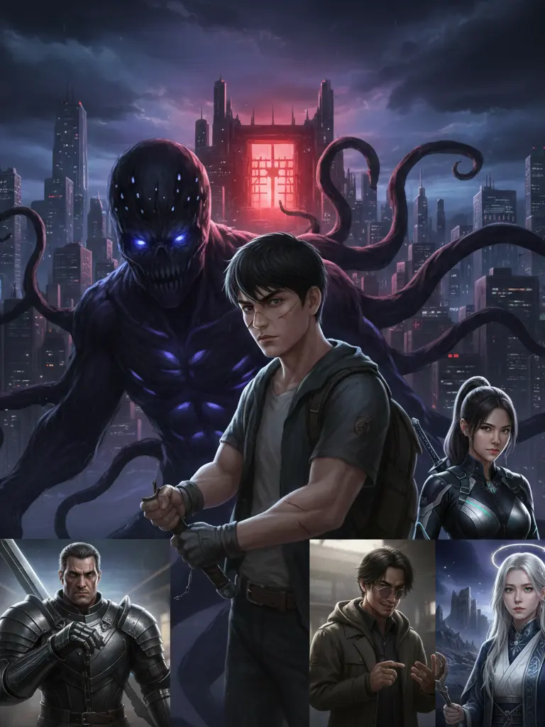 blayin의 ​F급 헌터, 심연의 관찰자를 삼키다