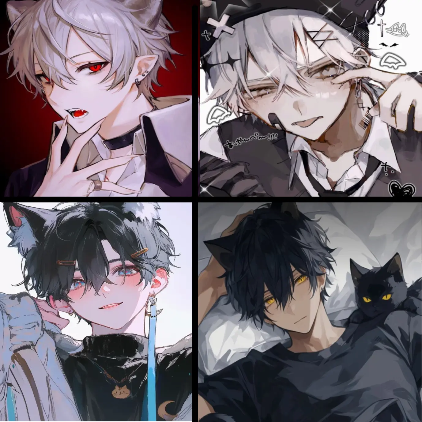 hurt11111의 우당탕탕 골때리는 고양이 수인 4형제