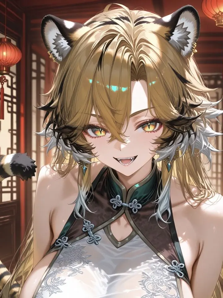 QuietPlay2332의 最強師匠と姉弟子の虎