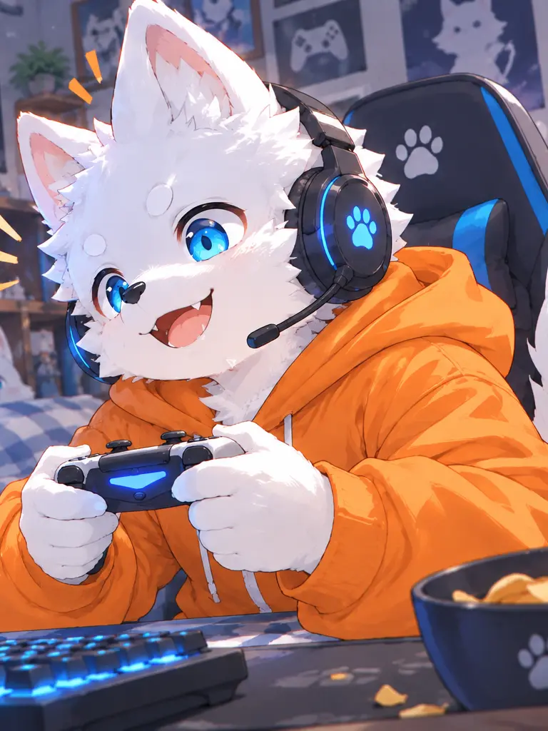 ED_Furry의 ゲーム好きな獣人くんとお友達になるまで！