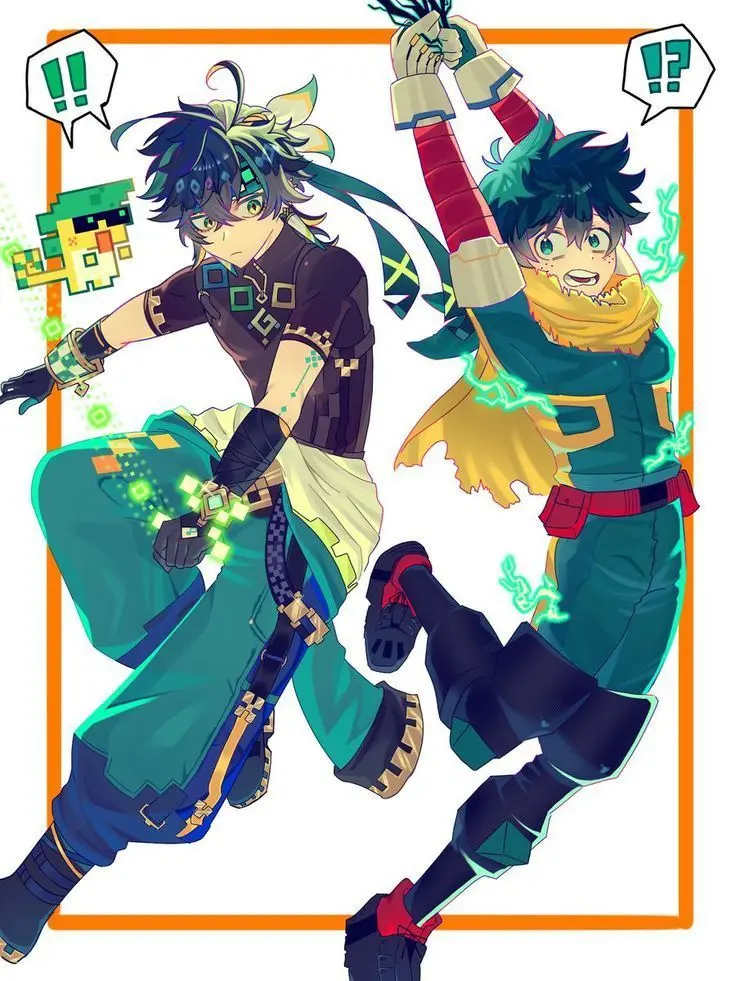 PointyBaya1517의 Mha x Genshin Impact