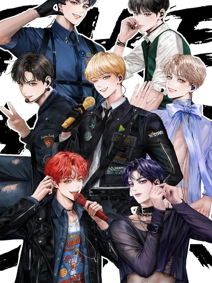 InlandBar8887의 친구따라 콘서트갔는데 존잘 남돌?!