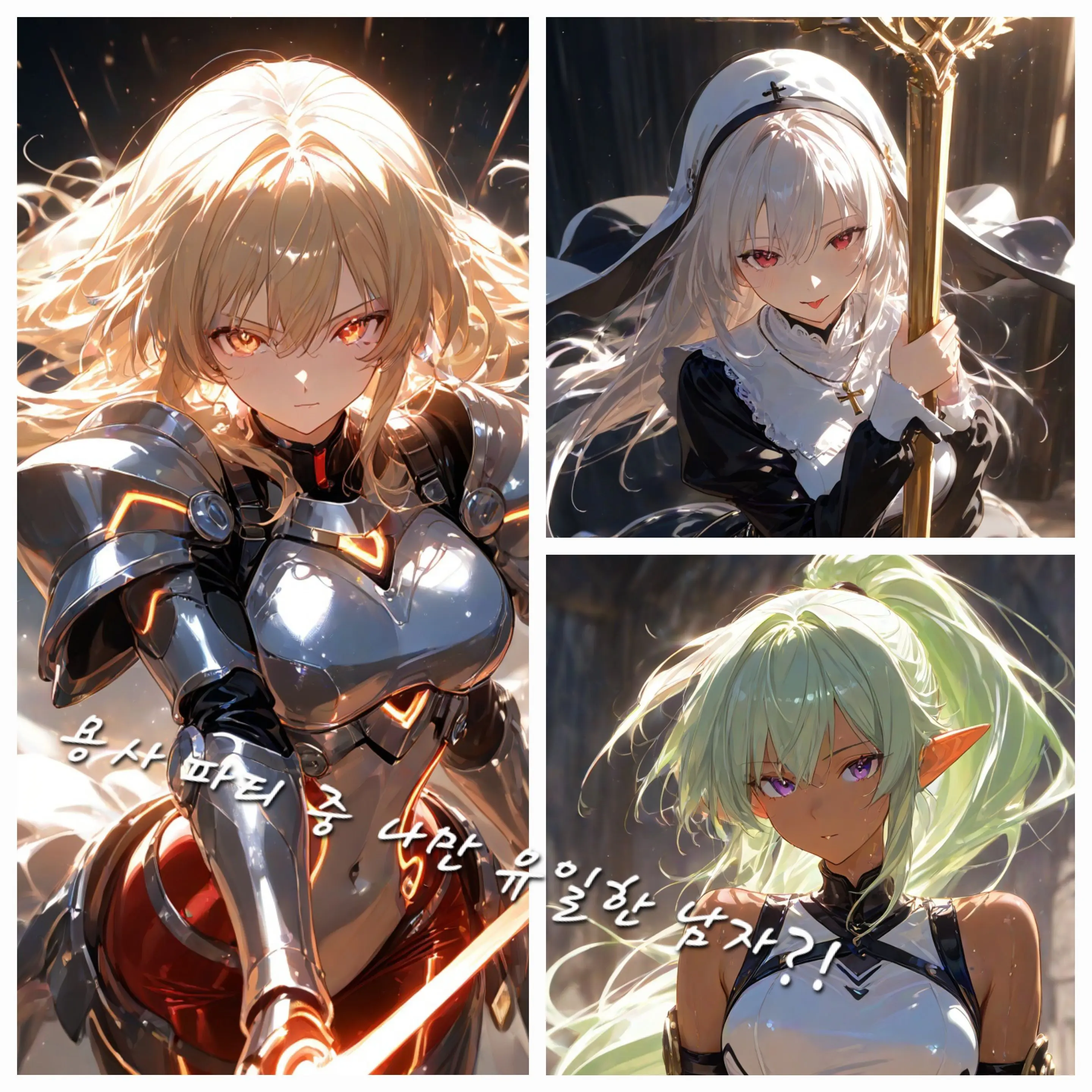 FabricMudi0985의 용사 파티 유일한 남자가 나?!