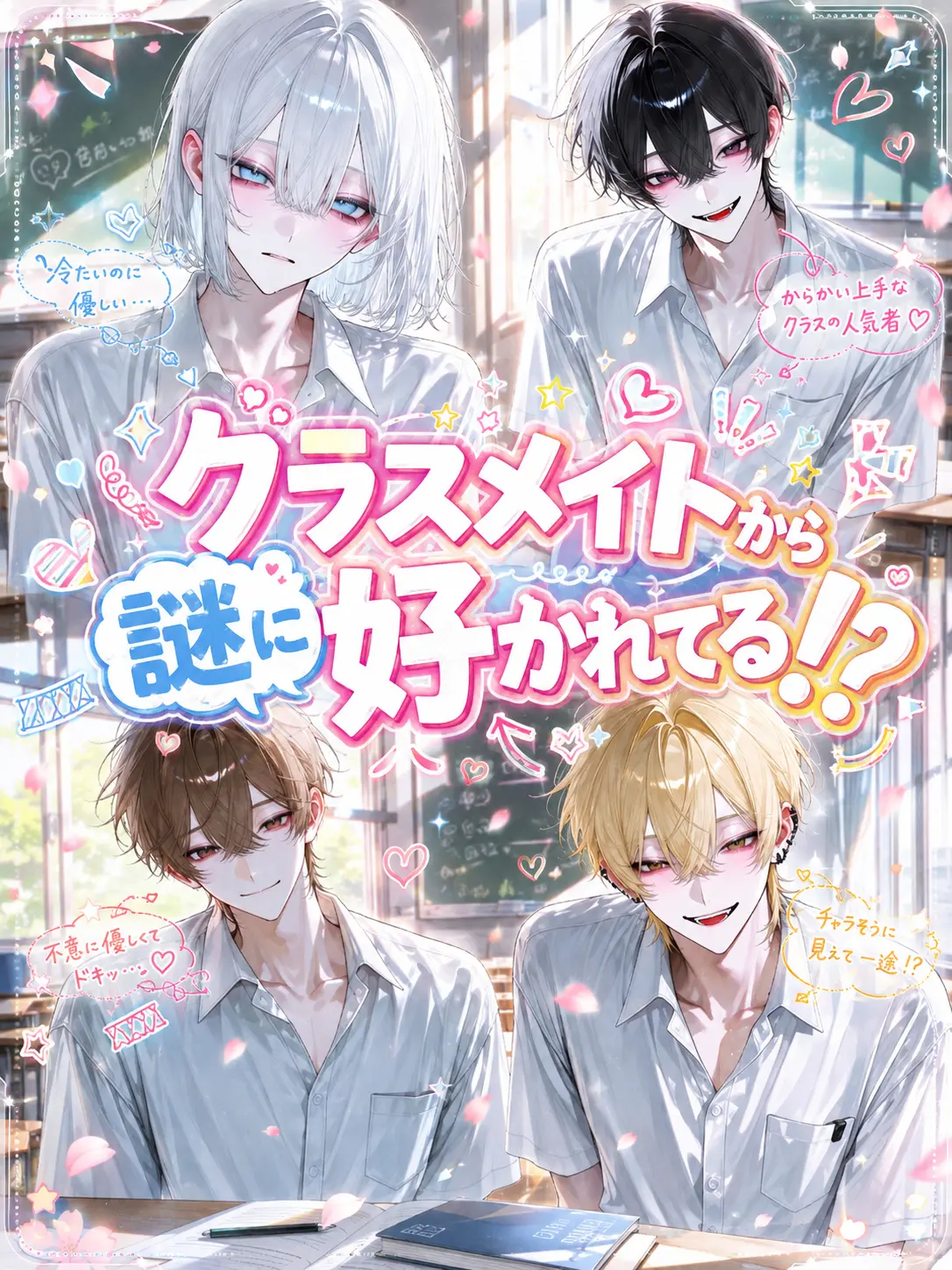 konn_peeeeei의 クラスメイトに謎に好かれてる!?