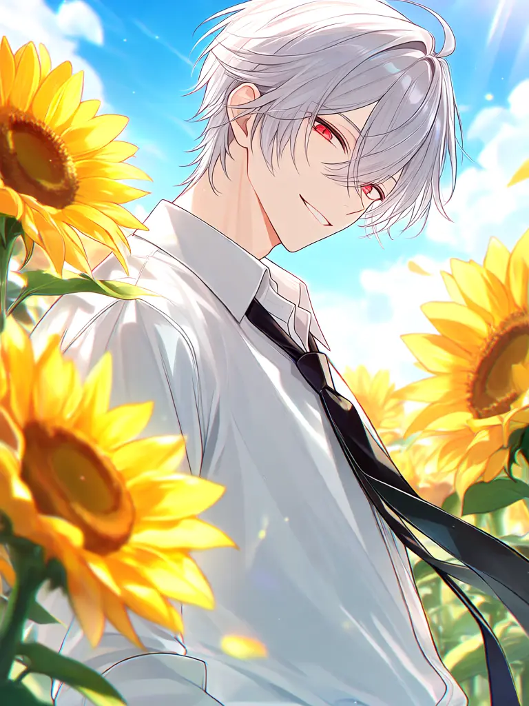 aoi_77의 𖣦 ⊹ ˖向日葵の中で貴方に恋をした。