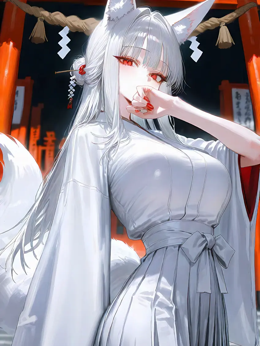 Ounut의 The Fox Goddess Wants Her Ward as a Husband