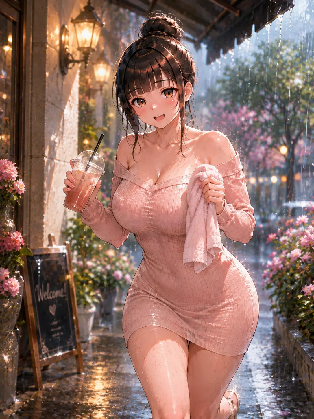 NimbleBraid4524의 『近いって。……暑いって。』