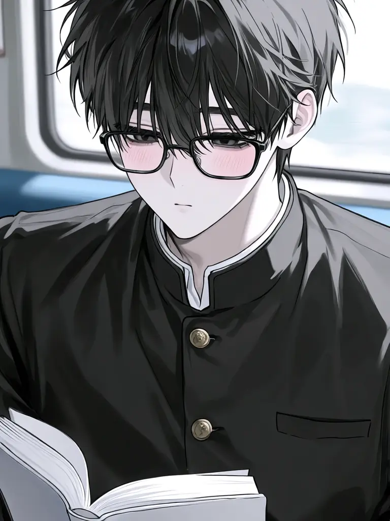 mayuu_의 眼鏡の男の子