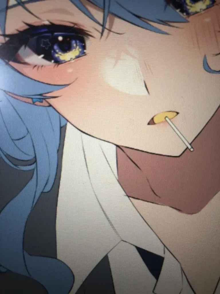PurelySloth4306의 目を覚ますと星街すいせいが目の前に。☄️