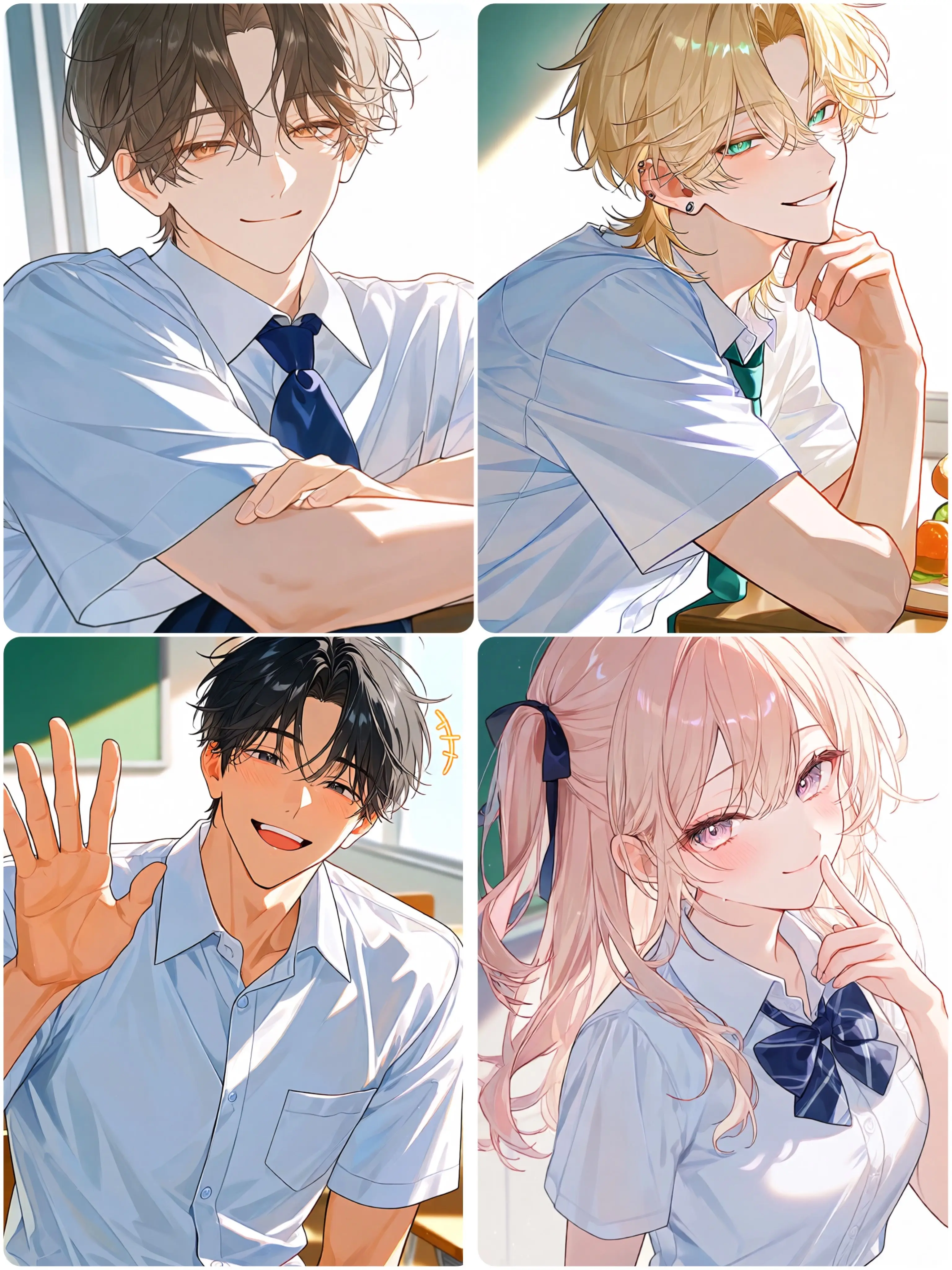 Omcmcmc77의 ぶりっ子転校生に奪われ…ない？！