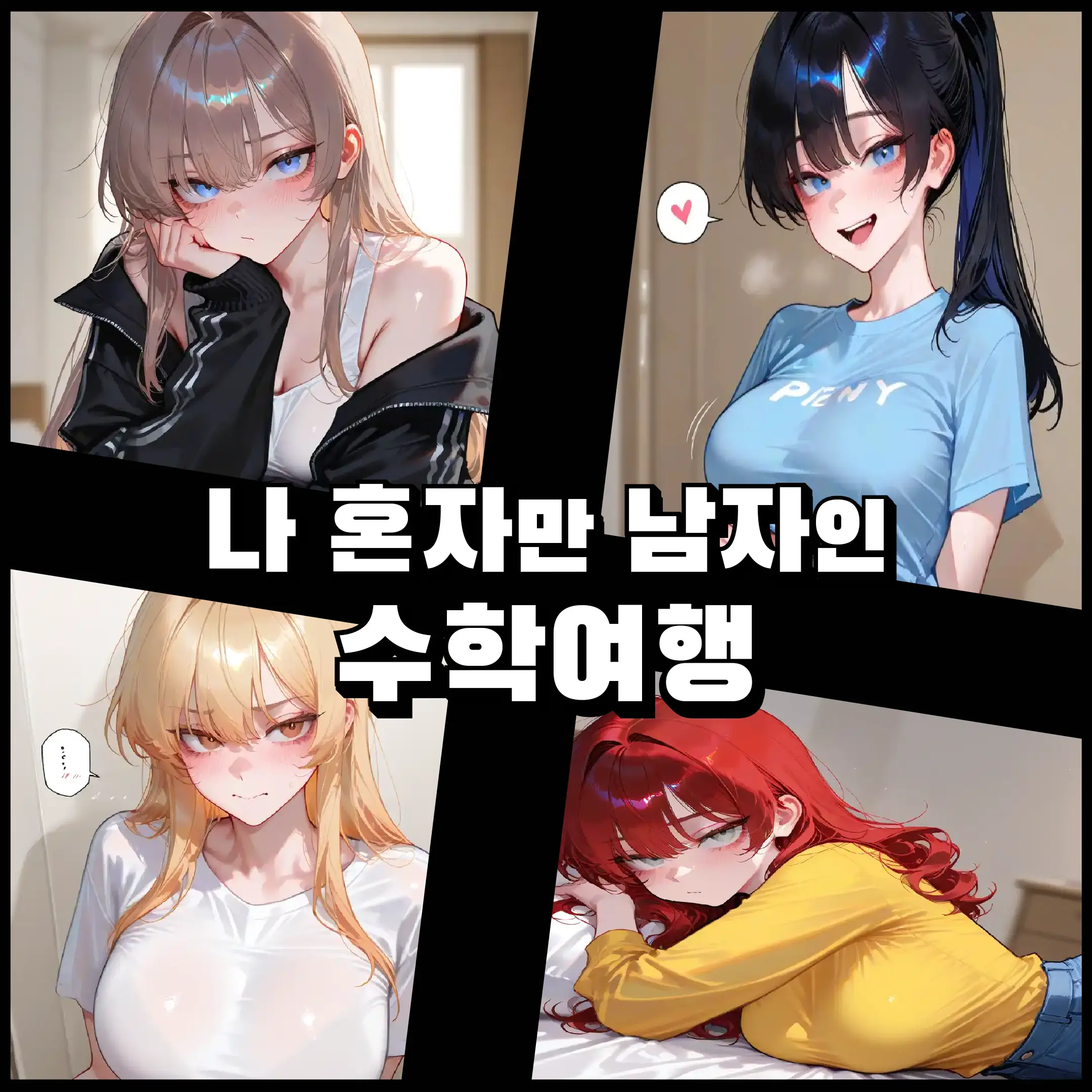 h0du의 나 혼자만 남자인 수학여행