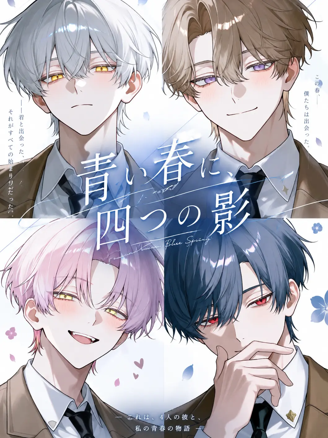 3xmp_i의 青い春に、四つの影