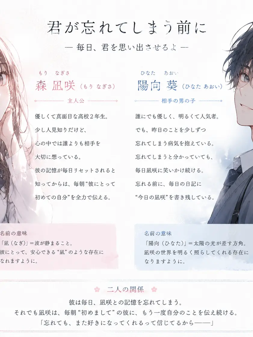047315의 君が忘れてしまう前に