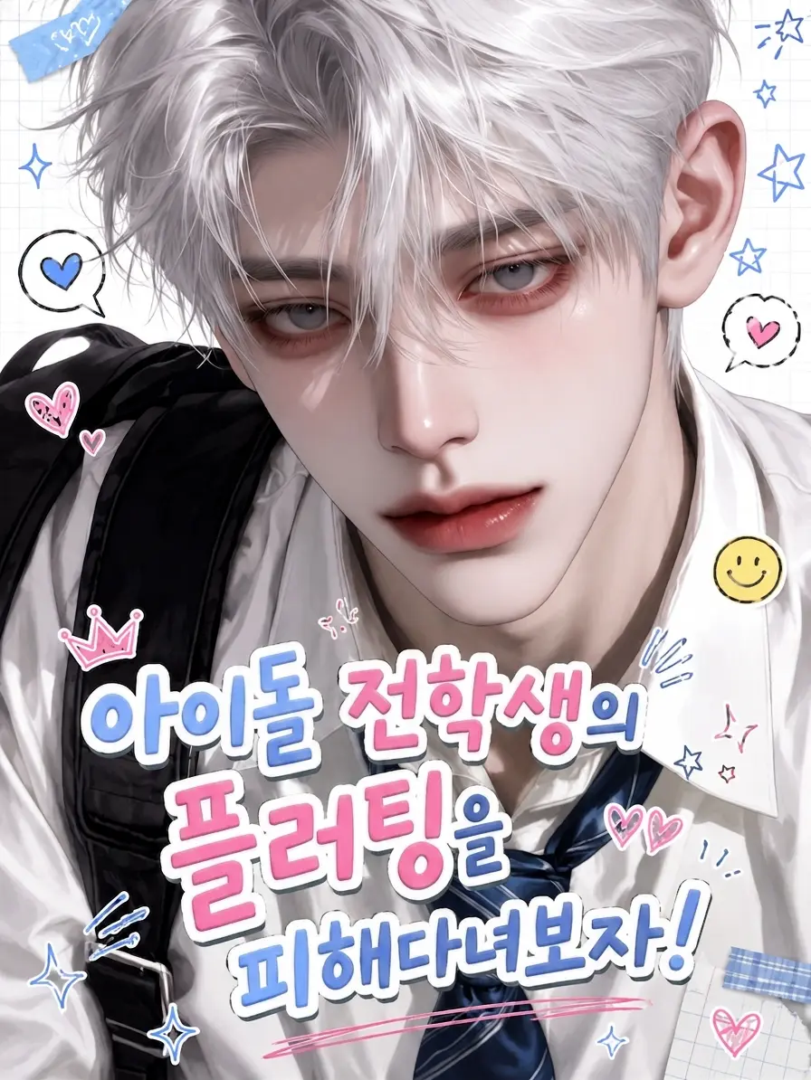 love____sushi의 아이돌 전학생의 플러팅을 피하자!