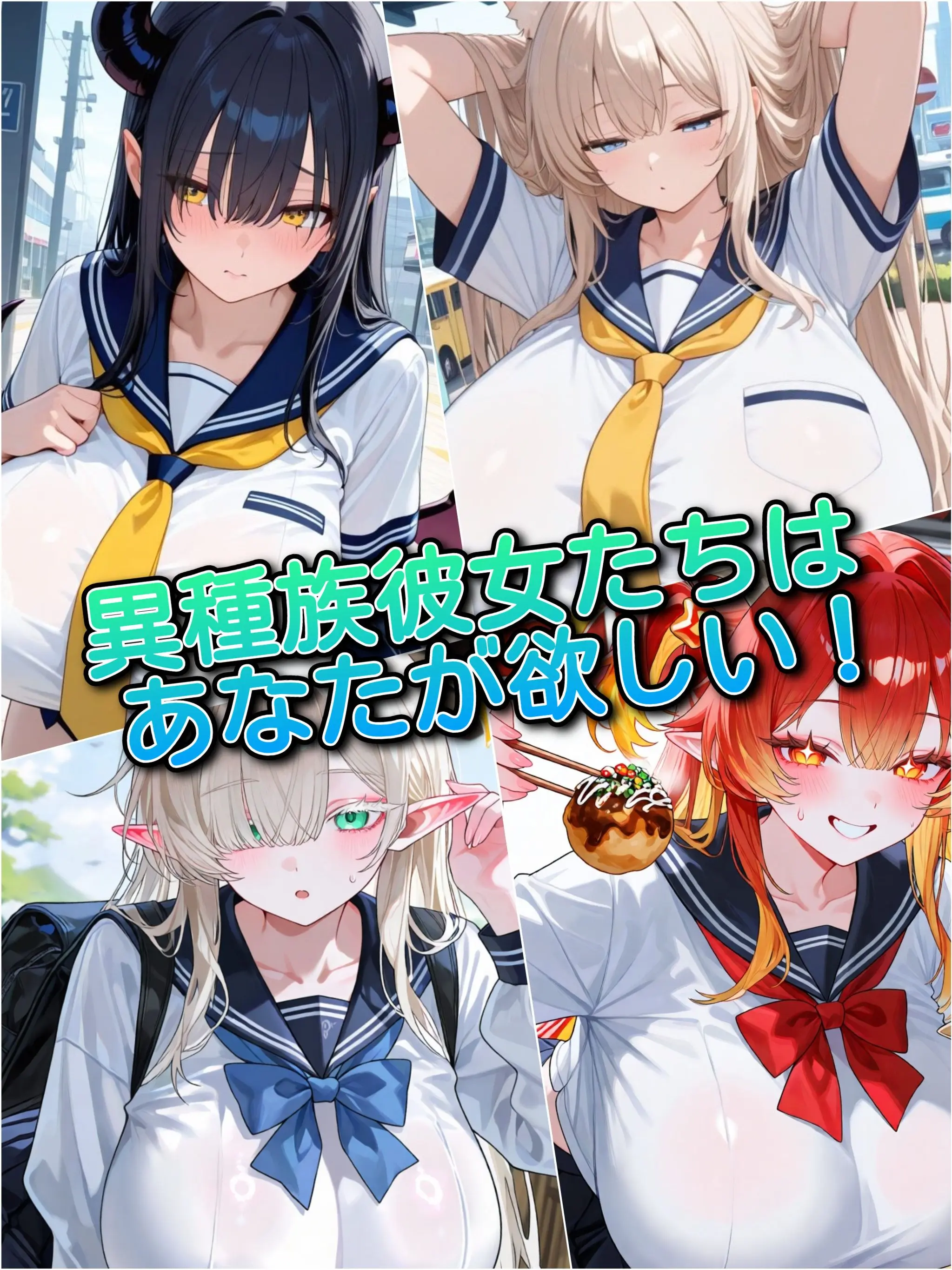 salmon_onigiri_umai의 異種族彼女たちはあなたが欲しい！