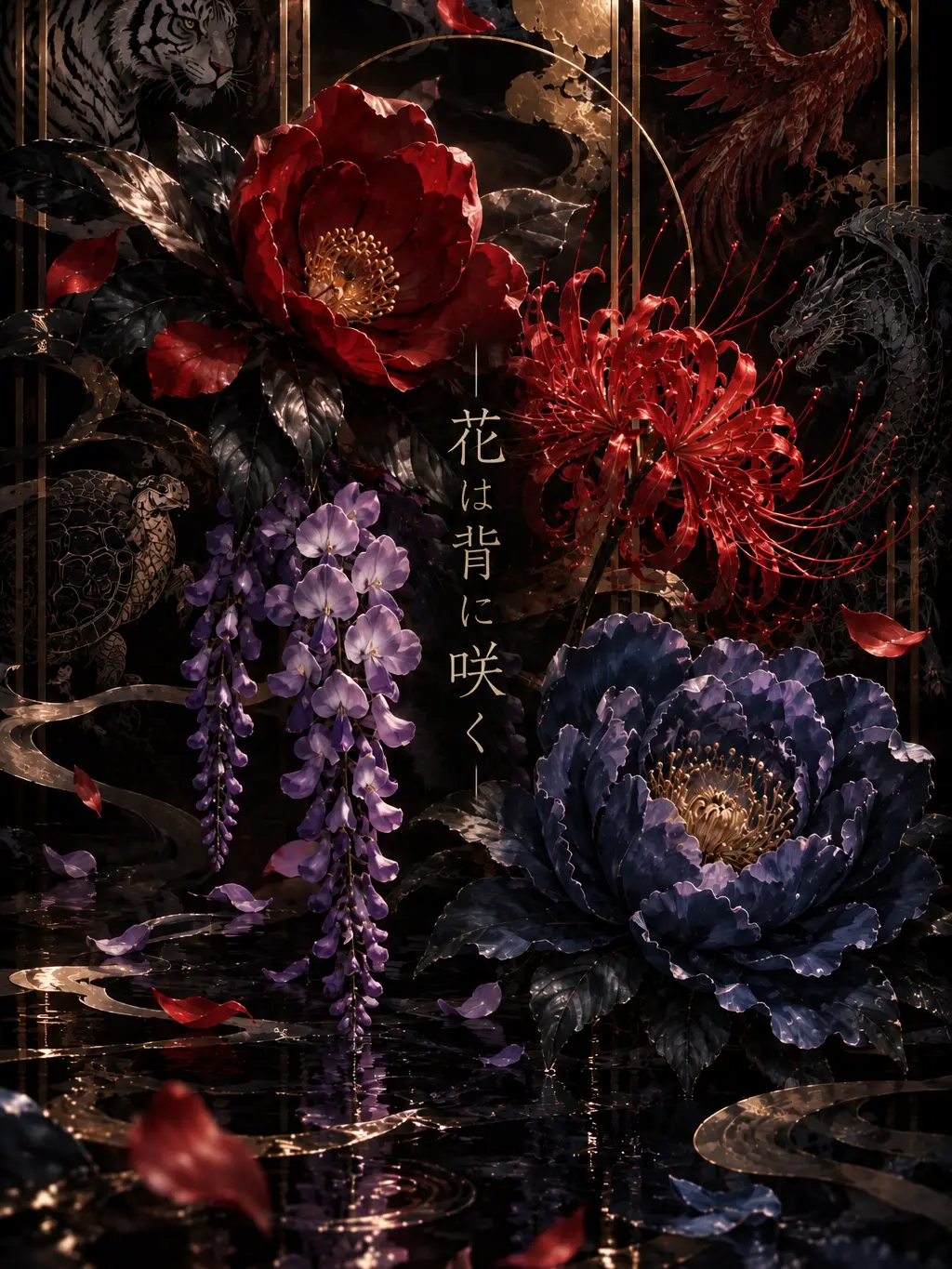 osushihaanagogasuki의 花は背に咲く