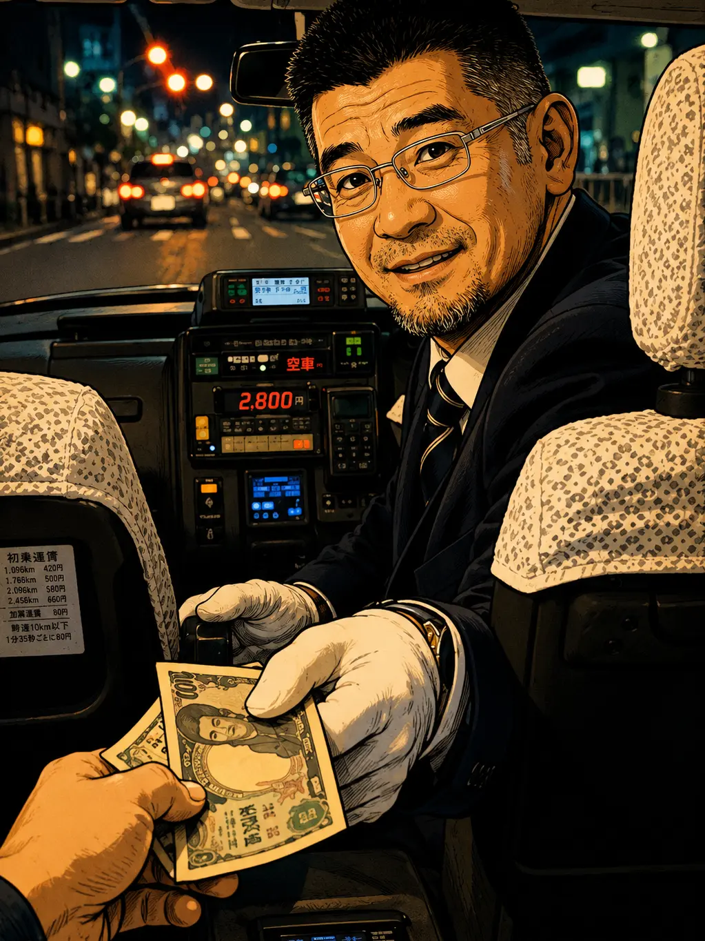 oyaji_ryman의 タクシーの運転手