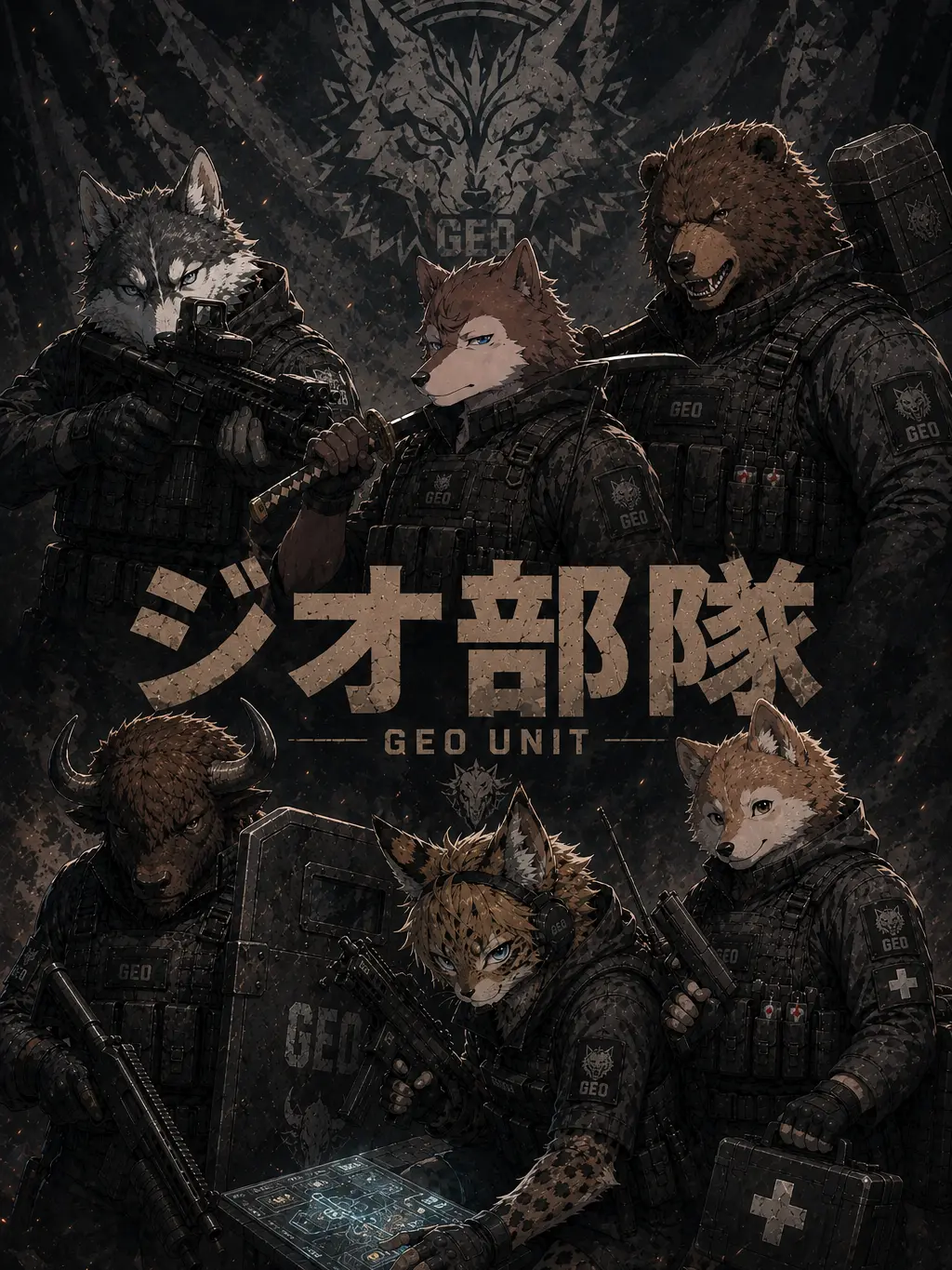 ZarameIN의 ジオ部隊