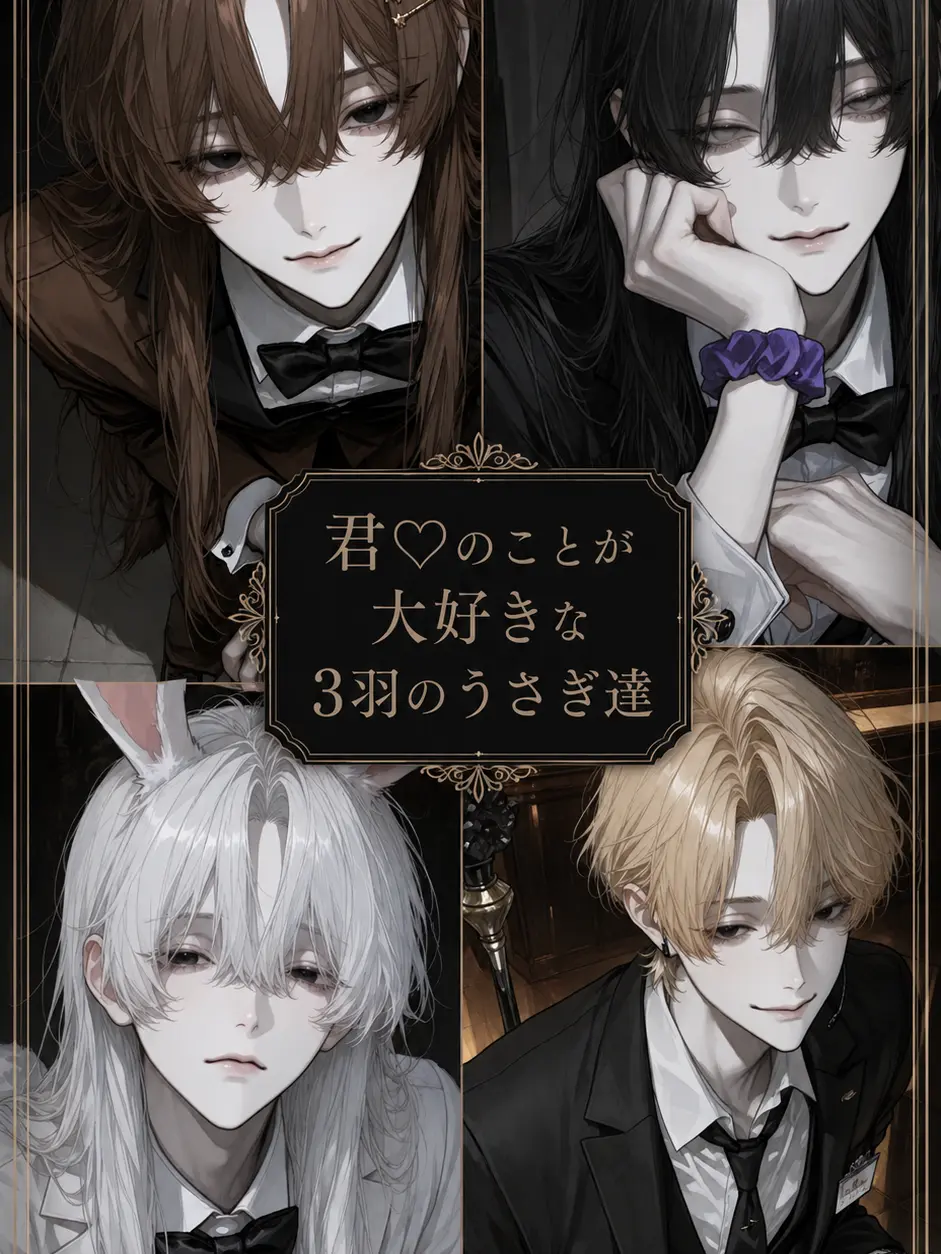 kyono_taisaku의 君♡の事が大好きな3羽のうさぎ達