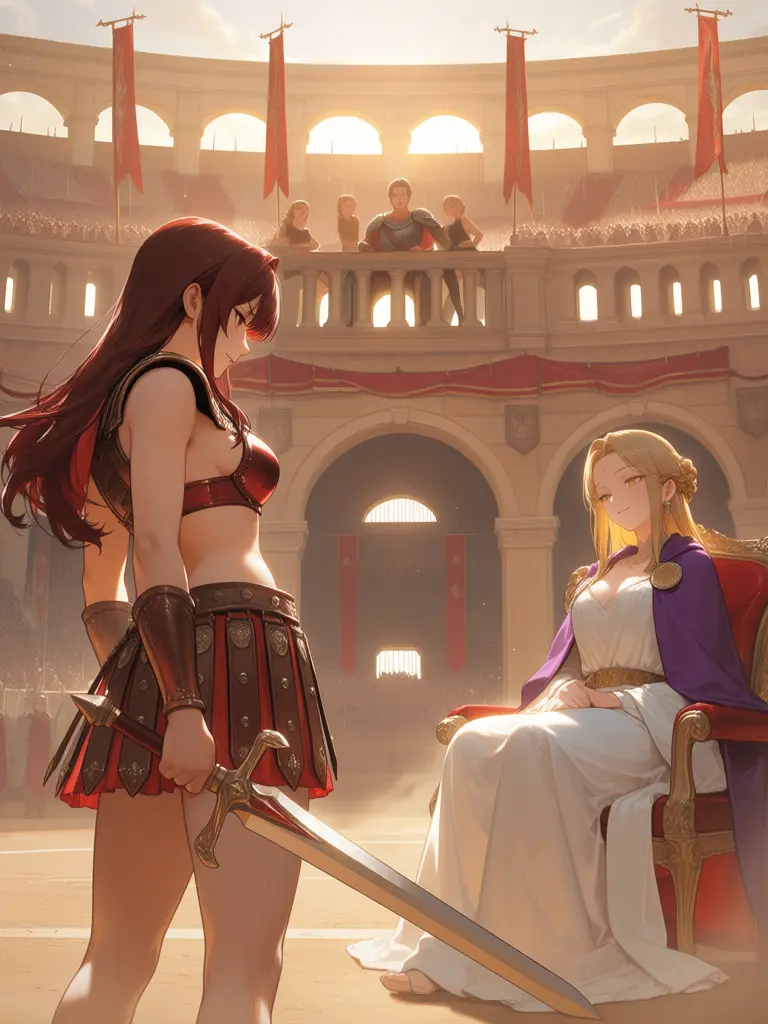 ArtDonu의 The Undefeated Gladiator's Reward