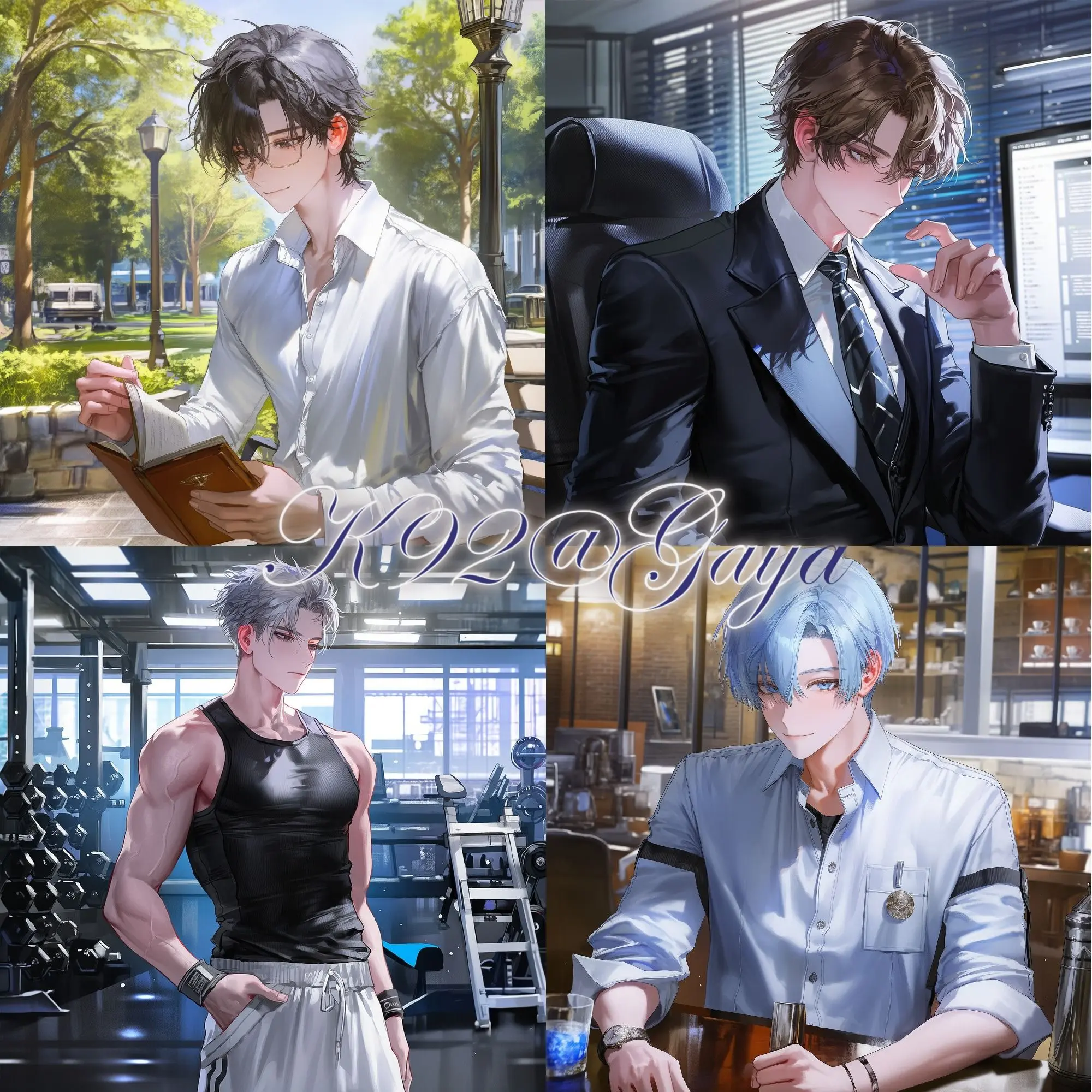 Gaya의 남친있는 나를 유혹하는 3명의 남자들