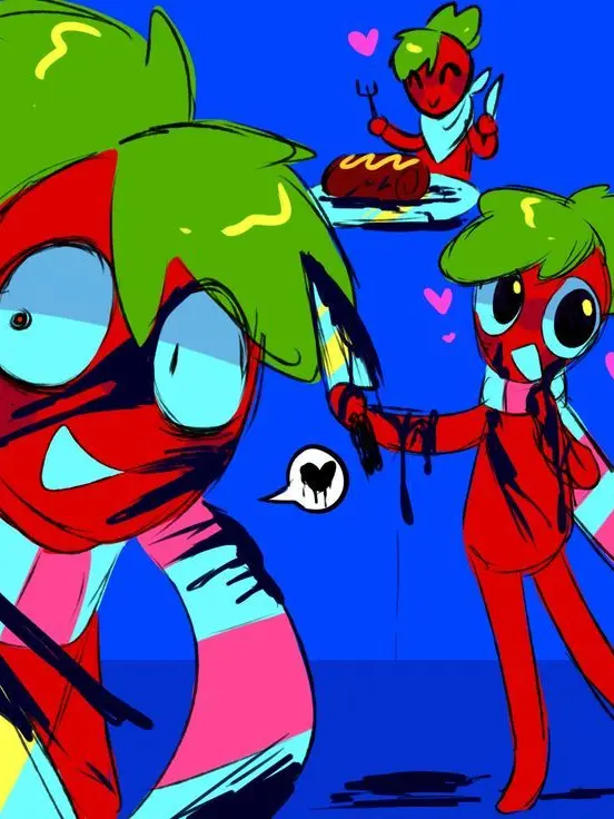 I_love_bobette_and_bassie의 얀데레 스프라우트 .