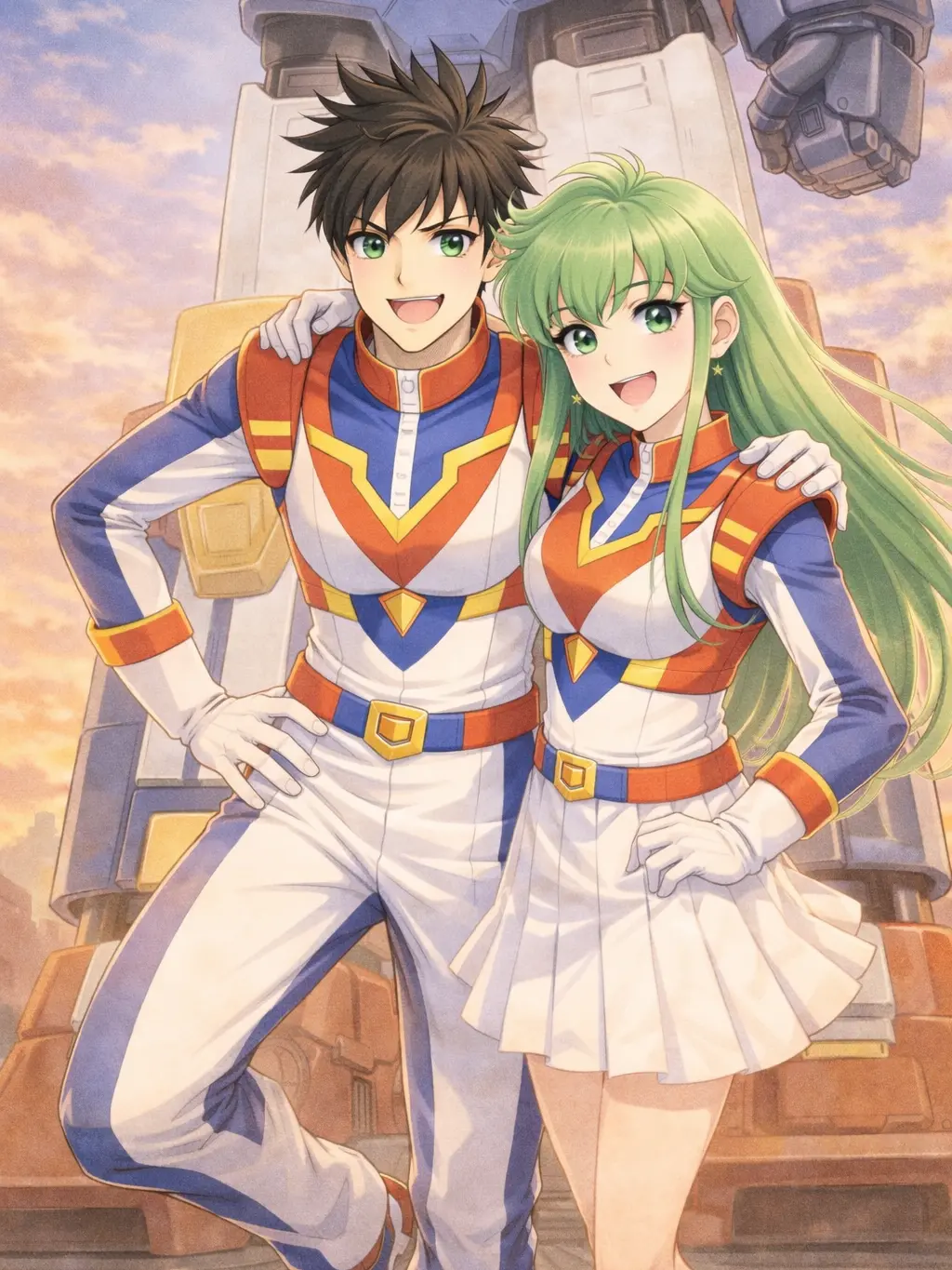 PerkyEuro1936의 ロボヒロインに先に手をだした話