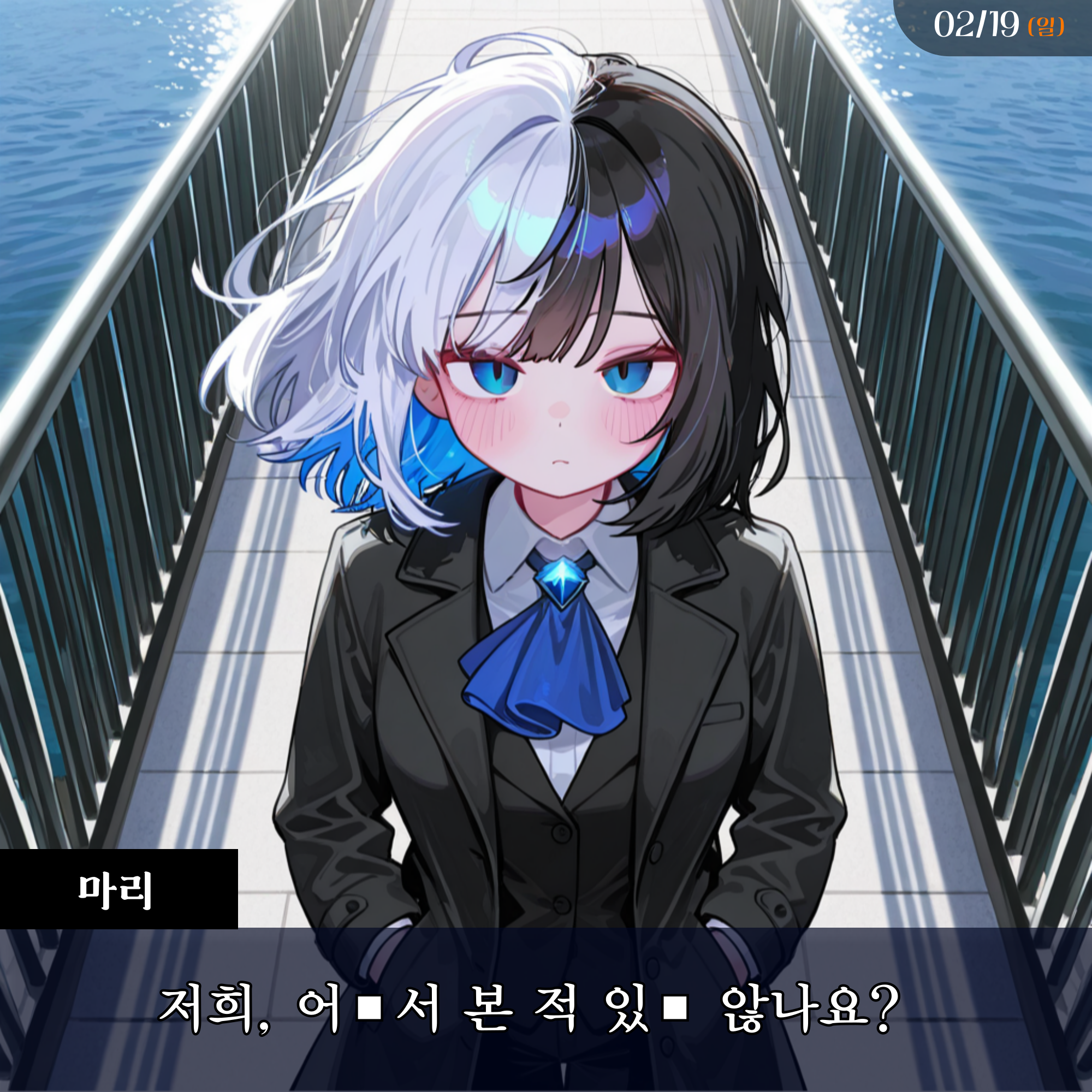 마리, 「이방인」 대표 이미지