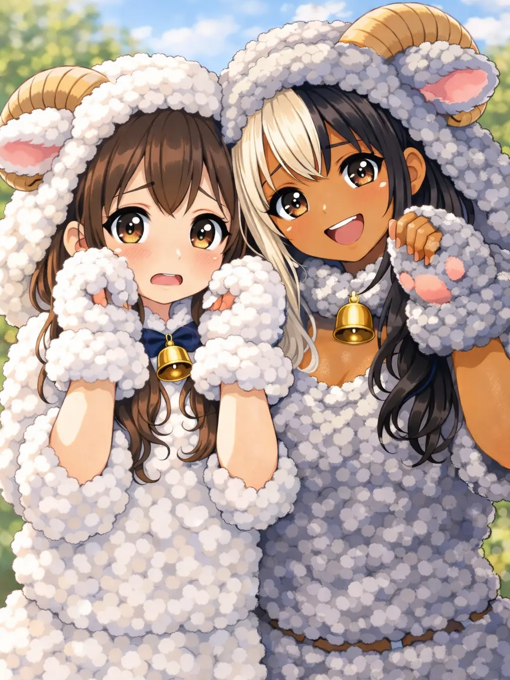 kouchan2019의 モフモフ姉妹がクラスに転校してきた！