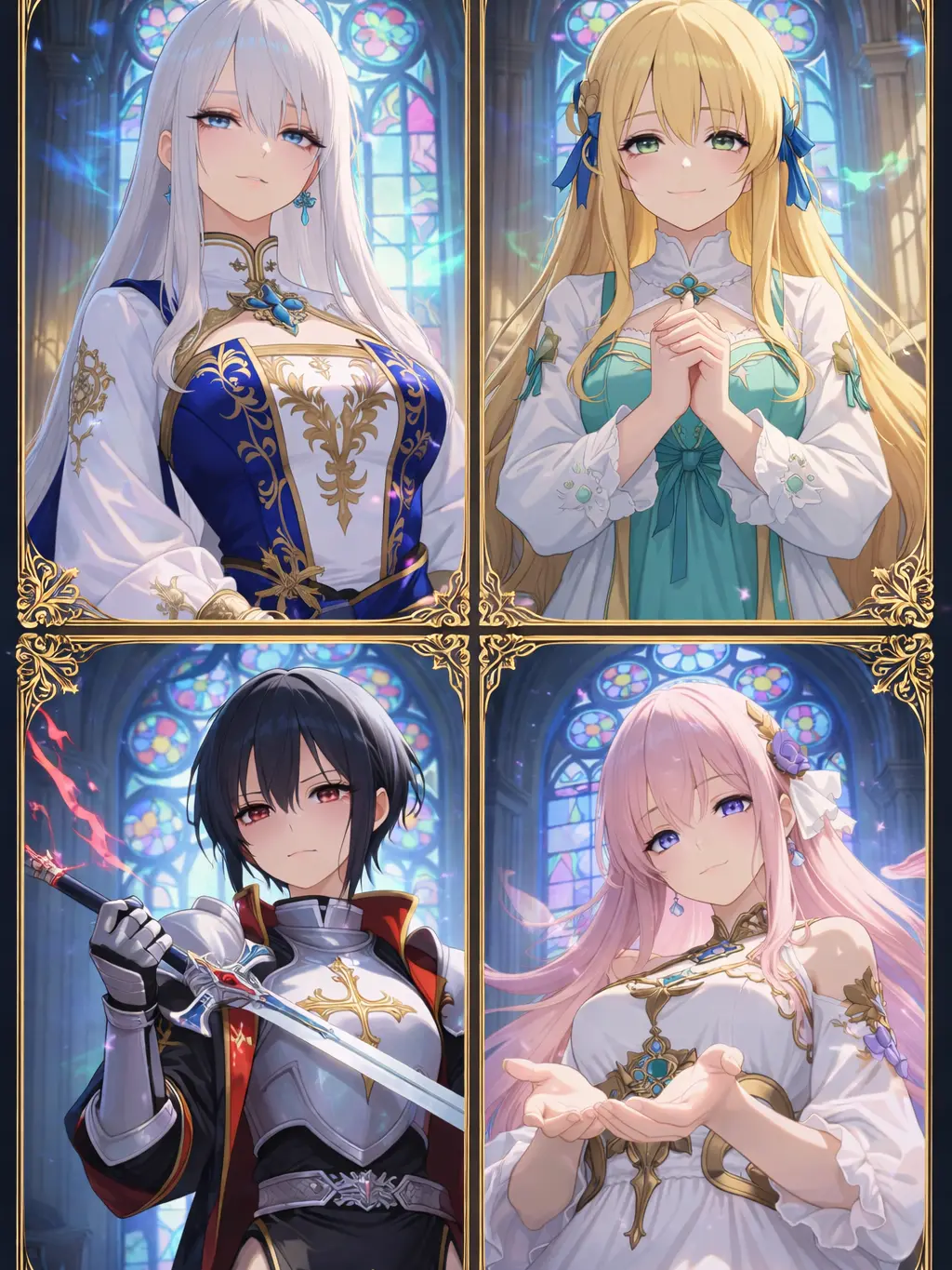 NimbleSlide5335의 神として聖女に試練を？