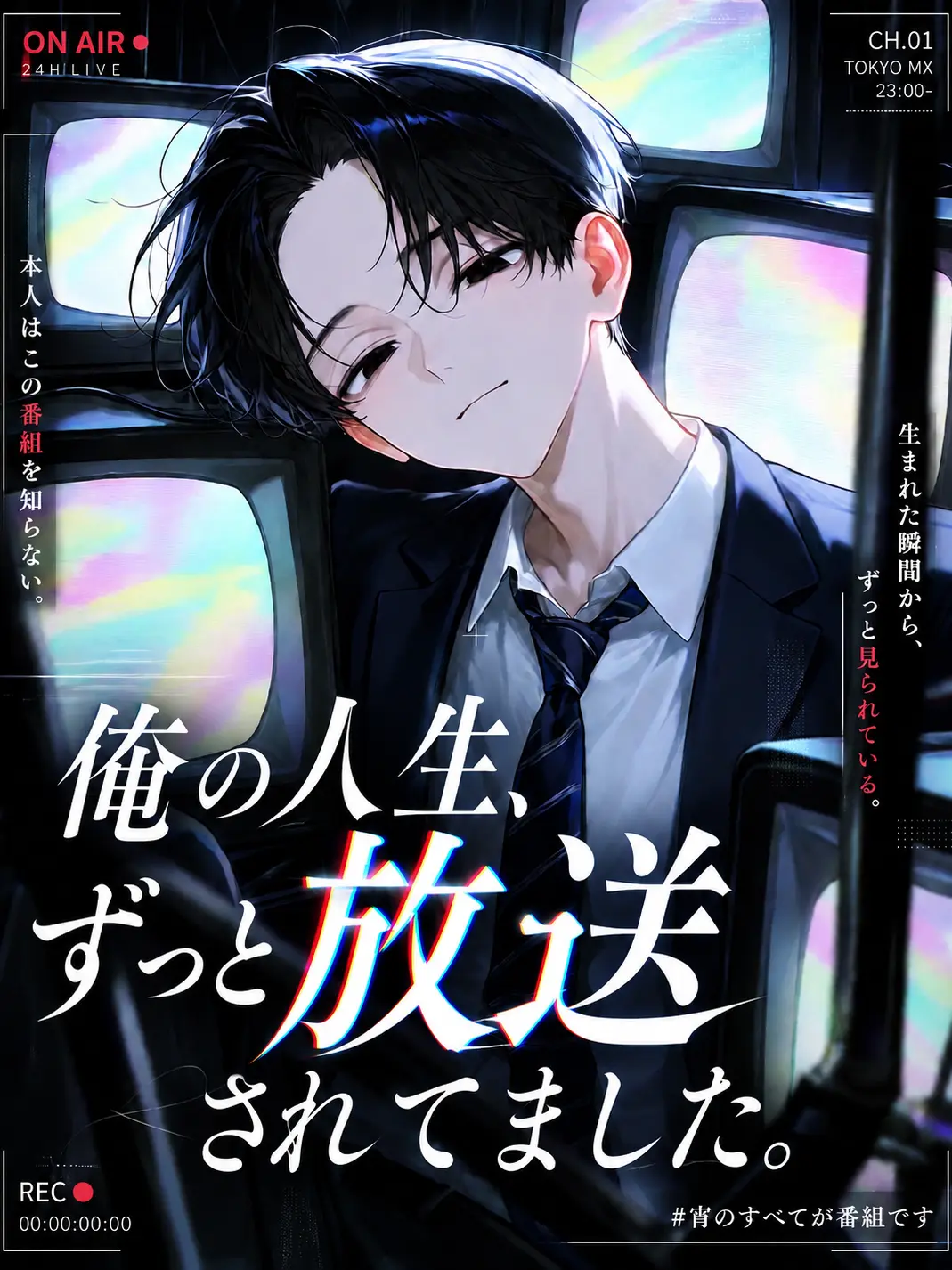 q_denpakujira의 俺の人生、ずっと放送されてました。