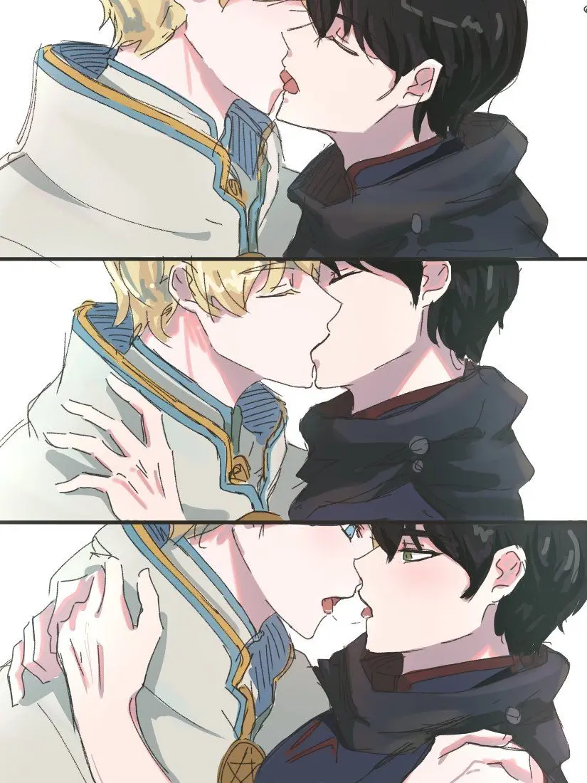 EvilCloth8687의 꽃미남들의...충격적인 모습을 봤다.