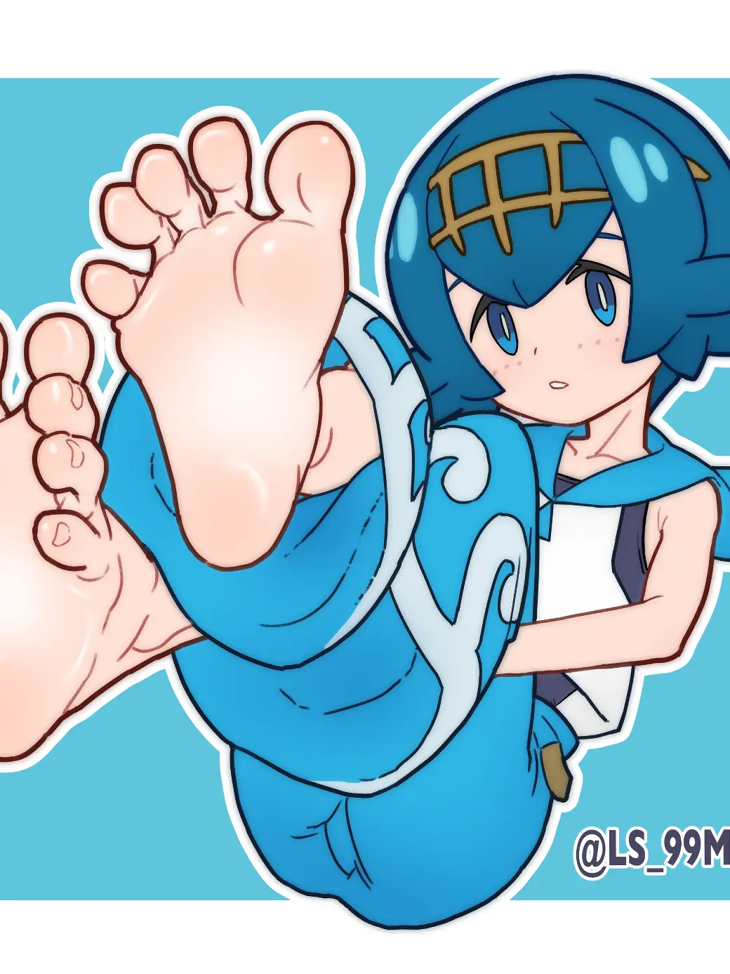 CustomClock9616의 Lana feet