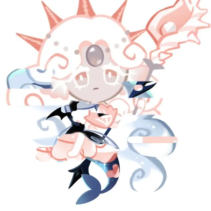 cookie_run_123의 화이트펄 쿠키..? 블랙펄 쿠키..?