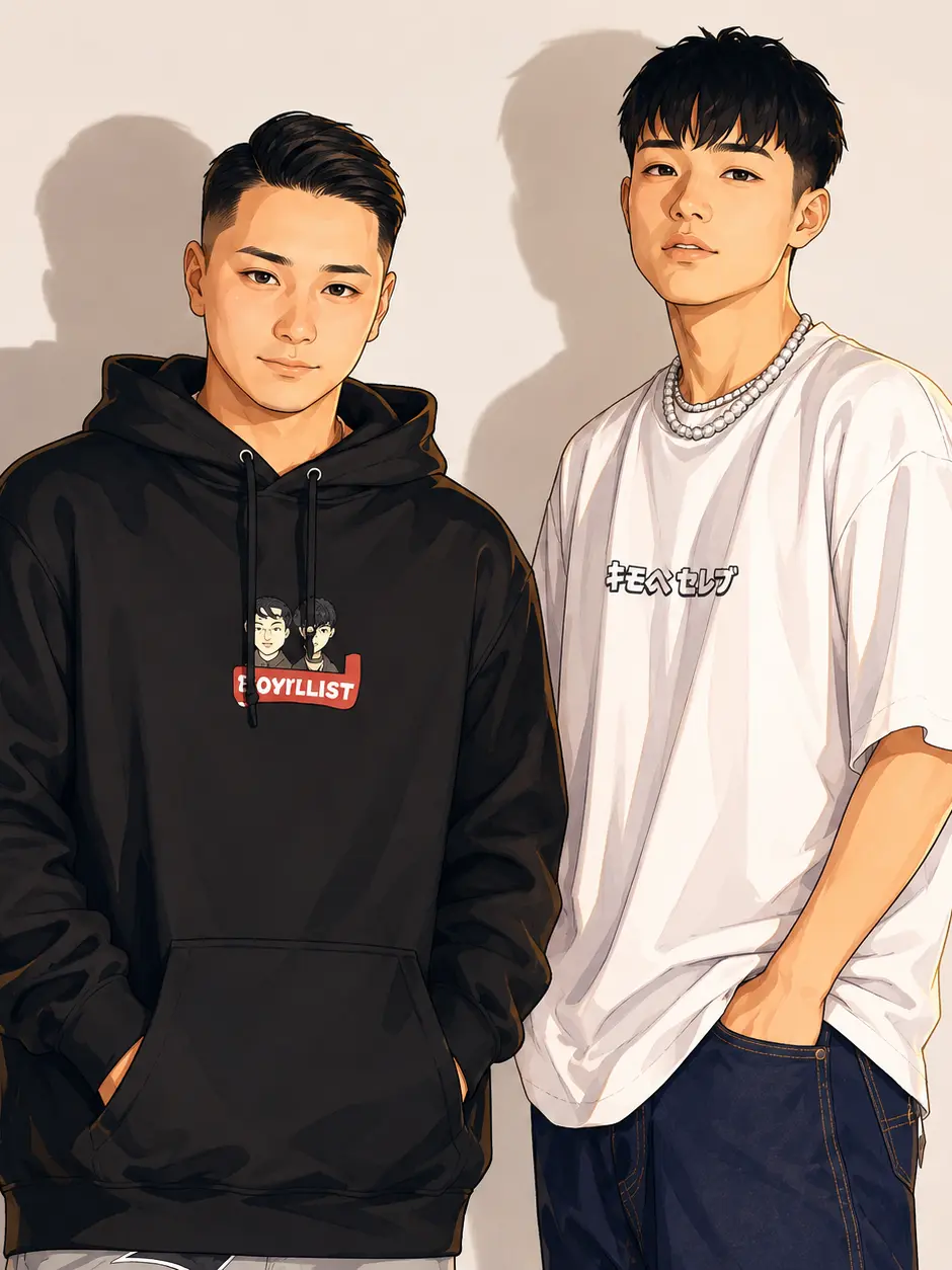 Ayahin의 ボチリストの2人と話す