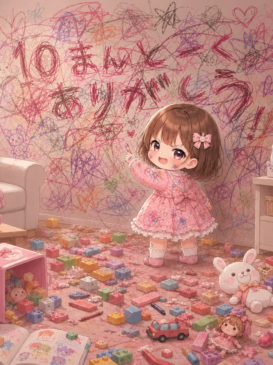 NearIce7923의 イヤイヤ期のめいちゃん(お家編)