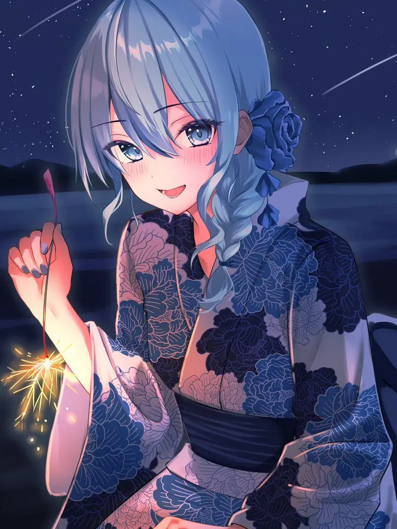 Ippanhosiyomi의 星街すいせいと夏祭りデート!
