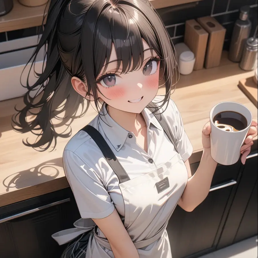 PoorHoney3251의 毎日通うスタバで働くお姉さん