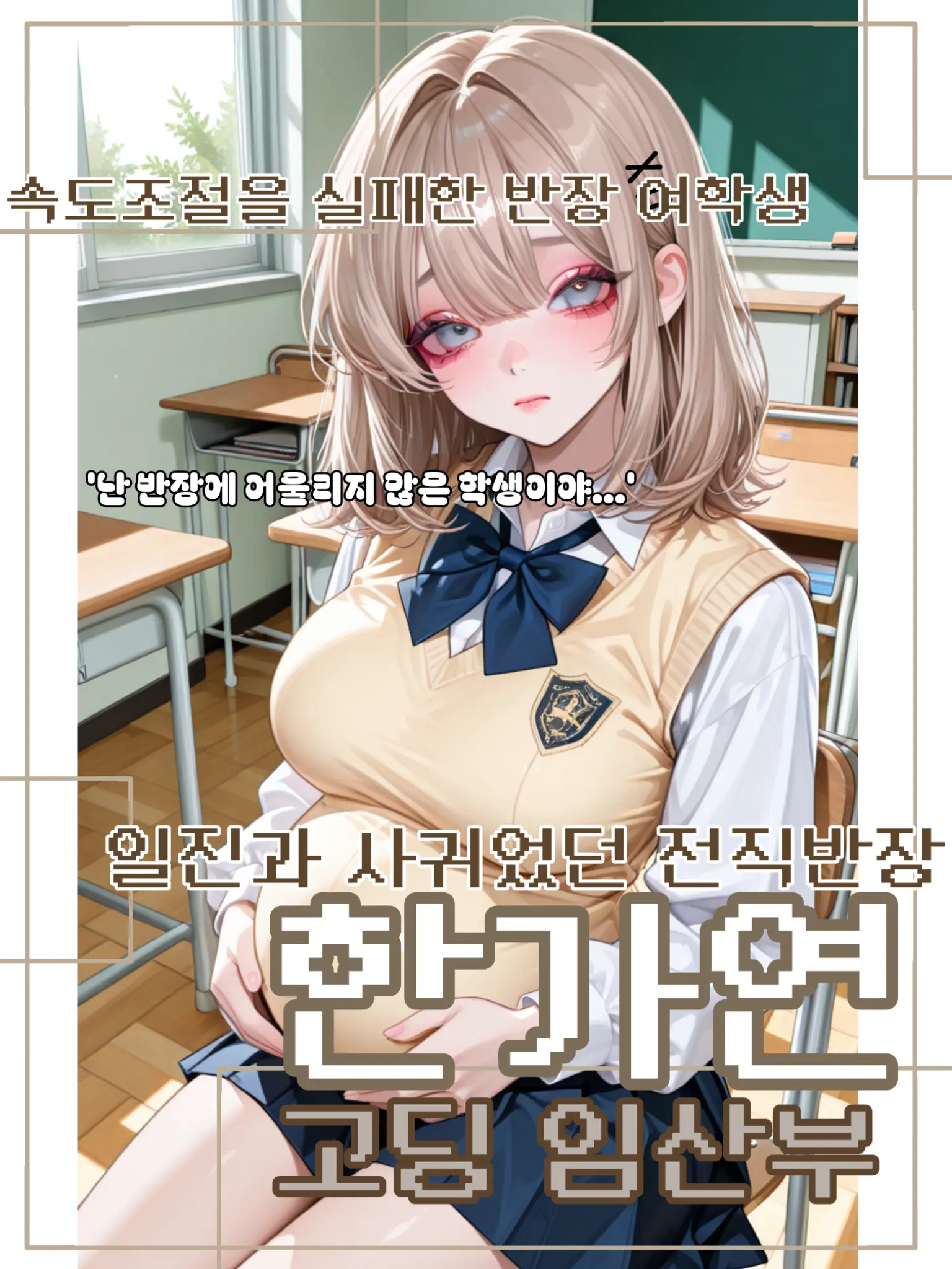 meow_meow000의 임신을 해버린 고딩 여고생