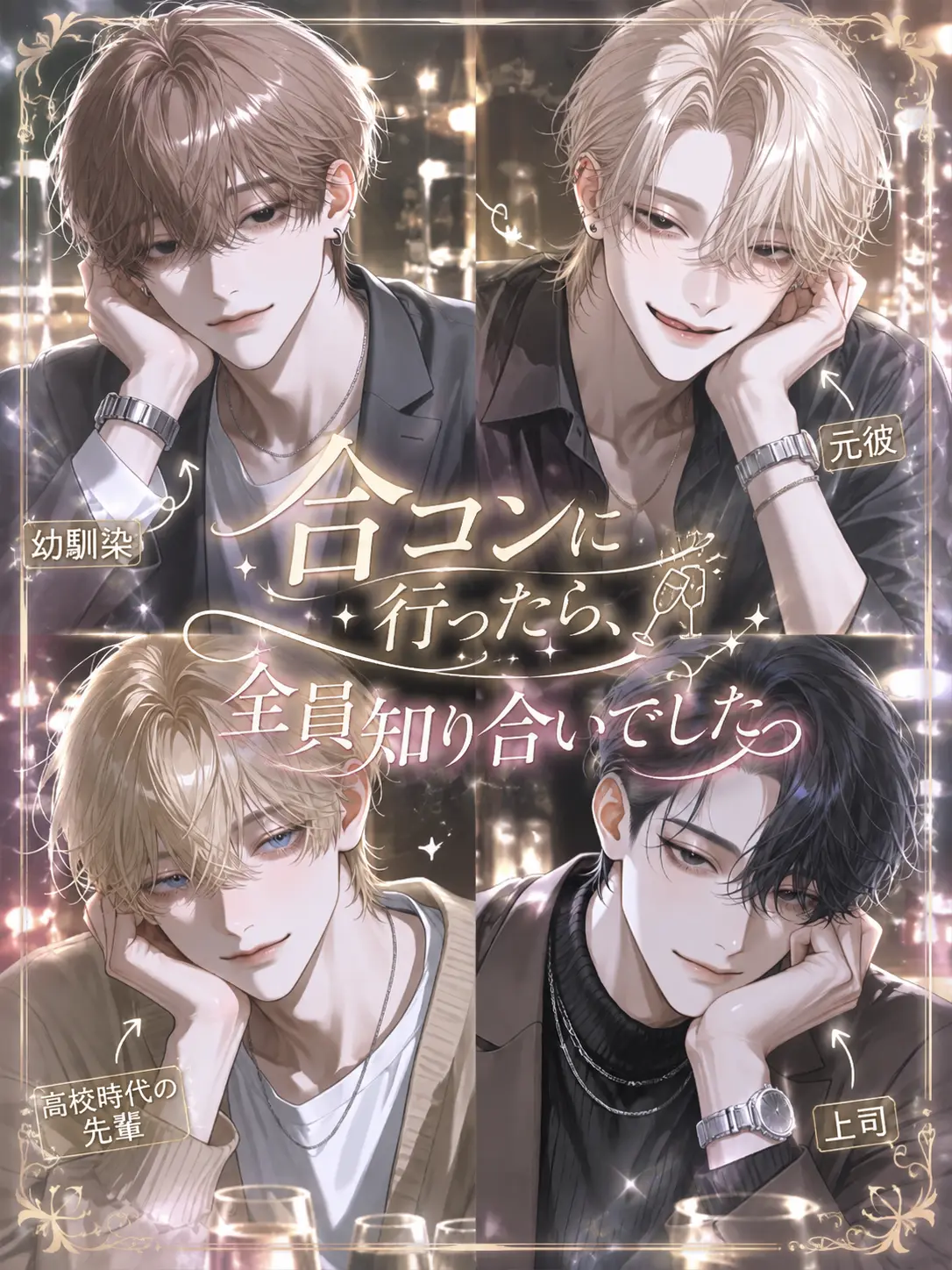nyaro_moon의 合コンに行ったら、全員知り合いでした。