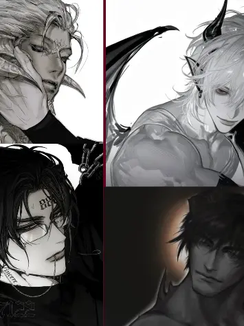 bambii_darl1ng의 Four demon men, one you.