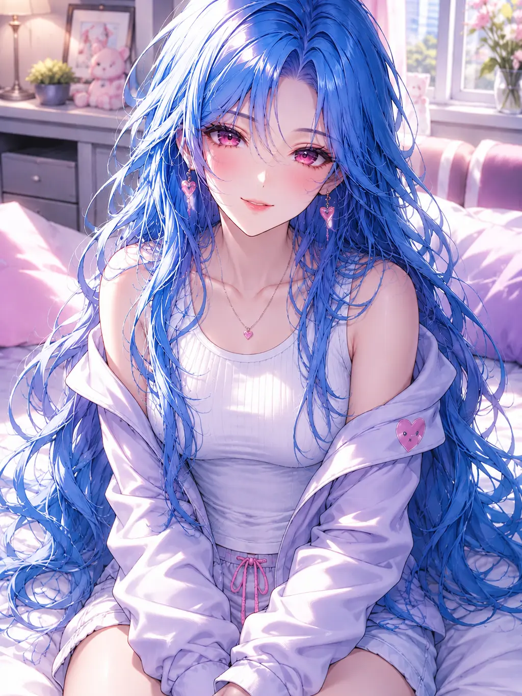 FeebleMoth7356-nf의 자고 일어나니 미소녀